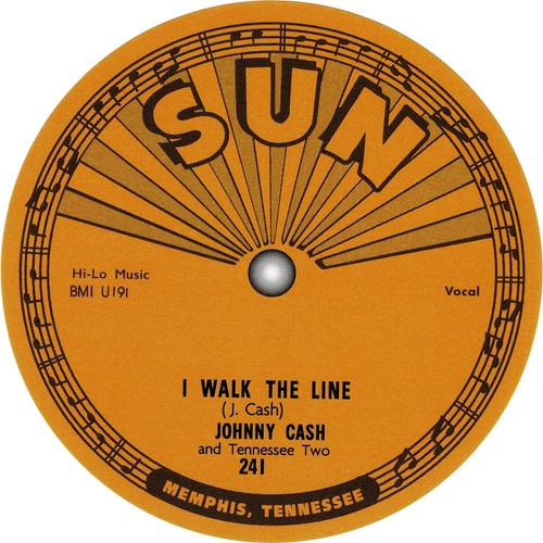Johnny cash walk the - cash.,
