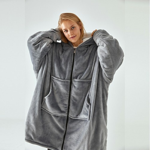 Wearable blanket hoodie cozy - wearable,