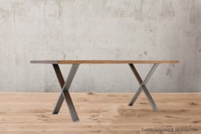 Set of 2 X Cross Shape Table