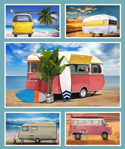 Nutex retro campers - campers, caravan