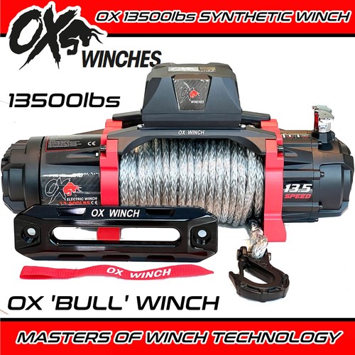 Electric winch 13500lb - electric, 12v