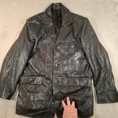 Canda leather blazer - canda, mens