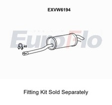 Rear Muffler Silencer Insert
