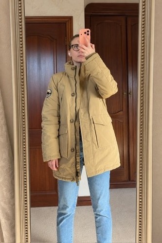 Superdry beige thick long - thick,