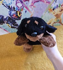 Vintage Dog Soft Toy Plush Beanie Keel Toys Simply Soft Collection