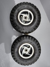 monarch mantis / tzora titan mobility scooter front wheel tyres pair 4.10/3.50-4