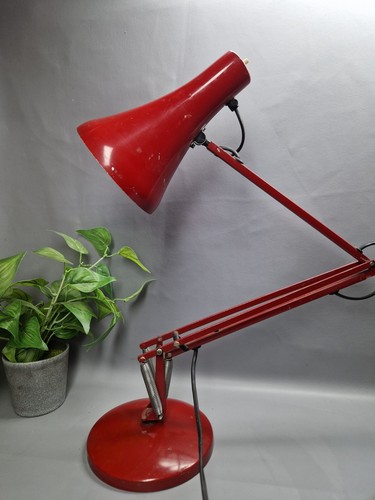 Vintage red anglepoise - red, 90