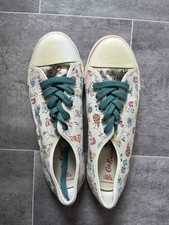 Cath Kidston womens trainers size 41 cute floral print perfect for summer