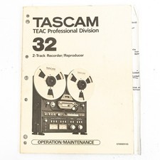 Tascam 32 Operation &