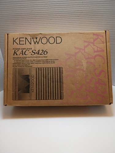 Kenwood kac s426 power - kac-s426,
