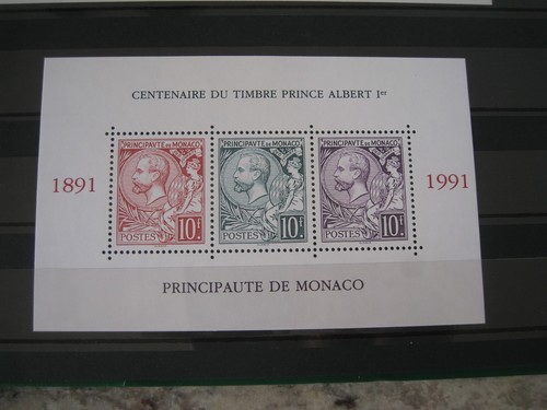Monaco mnh 1991 stamp - monaco,