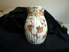 RIDGWAYS BORDEAUX Dressing Table Vase/Pot Stamped Bow & Quiver c 12 89 - 5" 13cm