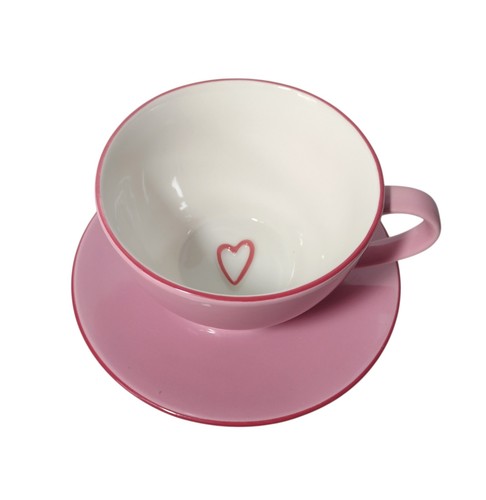 Starbucks 2006 pink heart - starbucks,