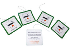 5 x Fire Safety Labels for