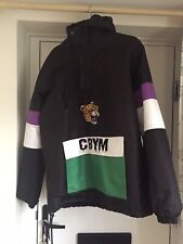 Mens Clothing By Machines (CBYM) Black Hooded Padded Jacket Size L from New York