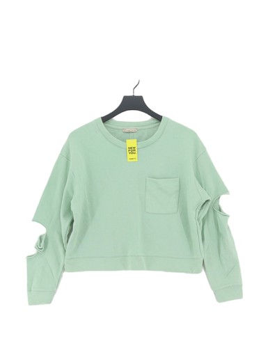 Zara women jumper green - zara,
