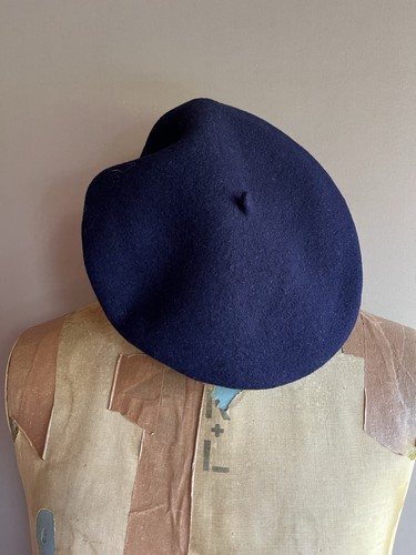 Gorostiaga beret hat navy blue - hat,