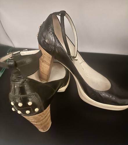 Tod women black leather - women's,