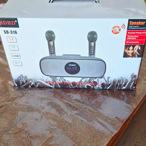 Sdrd 316 portable karaoke - sd-316,