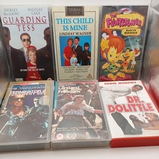 VHS Video Tape Bundle Mixed