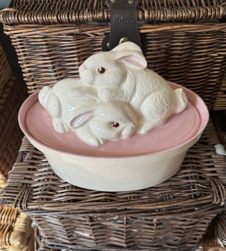Vintage hand painted - pink, &