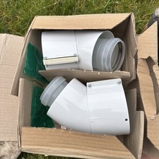 Vaillant 45-degree flue elbow