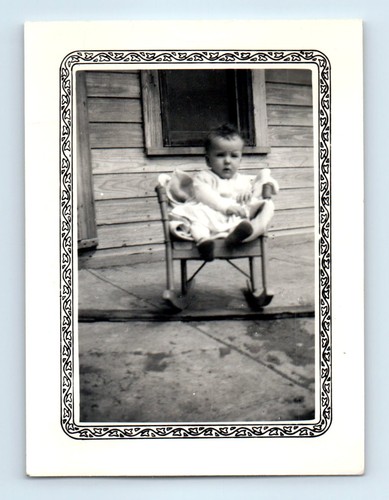 Old vintage photo - photo, toddler