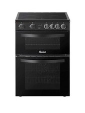 Swan 60cm Black Freestanding Cooker & Hob - SX16730B