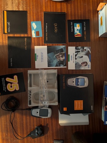 Nokia 6600 silver - 6600, (orange)