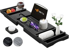 Bamboo Extendable Bath Tub