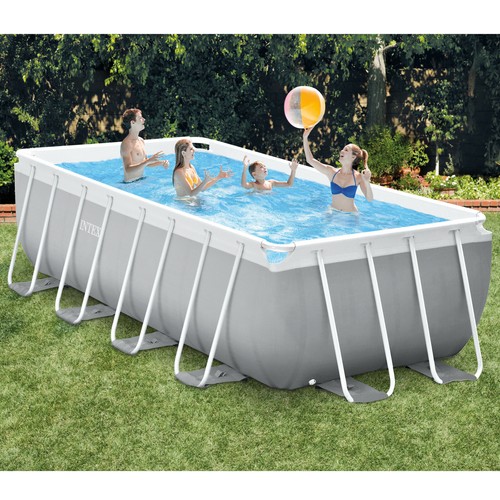 Intex rectangular prism - intex, frame