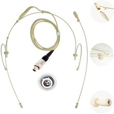 Beige Ear Hook Headmic