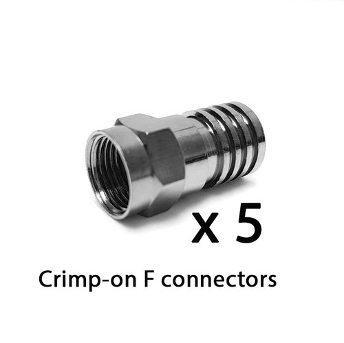 Crimp connector ct - crimp-on, f