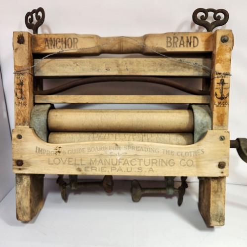 Antique anchor wringer - anchor,