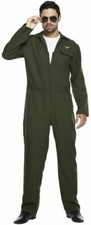 Men Pilot Costume Outfit Adult