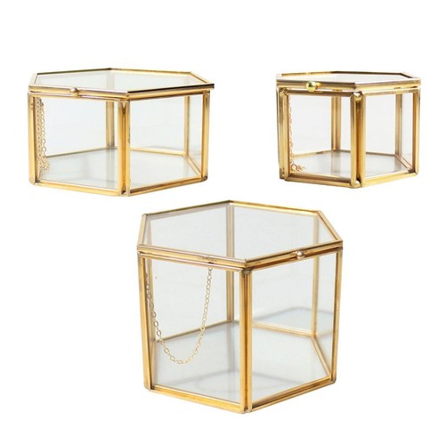 Geometric terrarium glass - geometric,