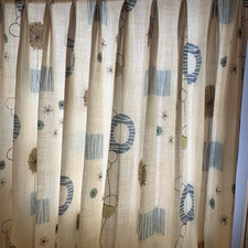 Large interlined curtain - interlined, ~
