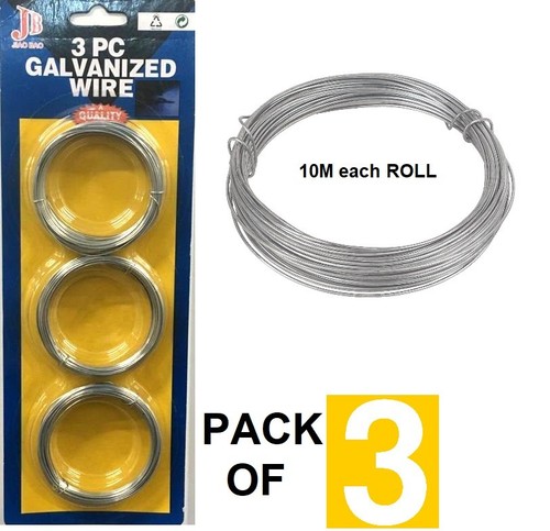 Galvanised steel wire rolls - wire,