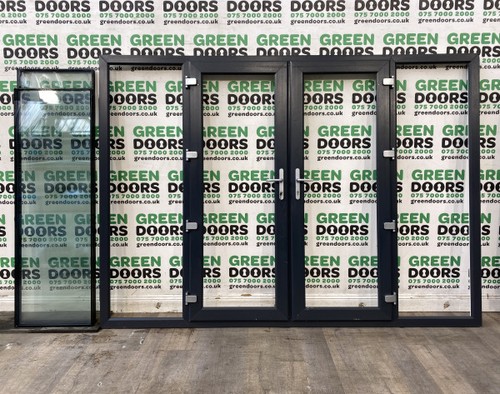 Anthracite grey frenh doors - anthracite,
