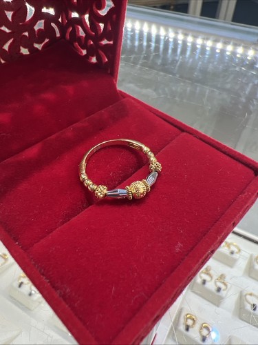 Ring 916 22ct gold size - gold,