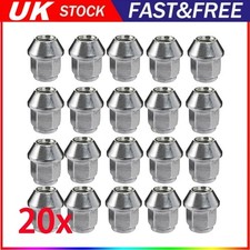 20x M12x1.5, 19mm Hex, Tapered