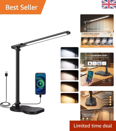 Desk lamp dimmable eye caring - desk,