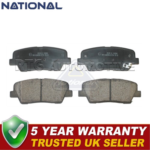 National rear brake pads - rear,