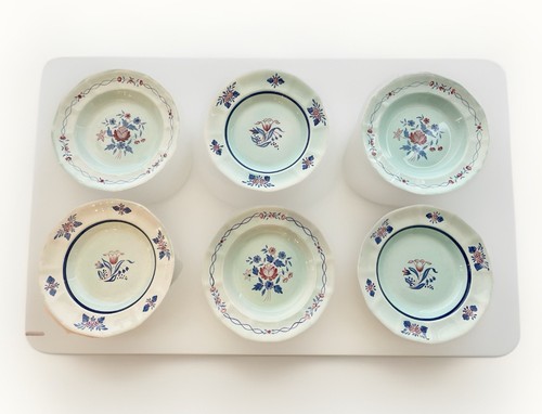 Vtg adams calyx ware salad - 6,