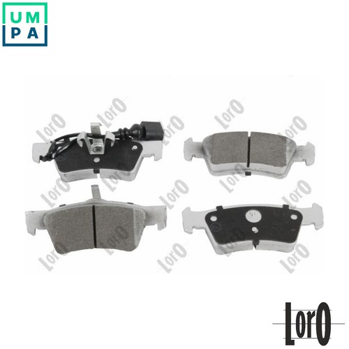 Brake pad set disc - disc,