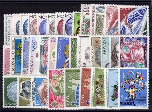 Monaco stamp complete - stamp, year