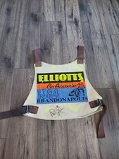 Speedway race jacket 1984 Brandonapolis Phil Collins Signed