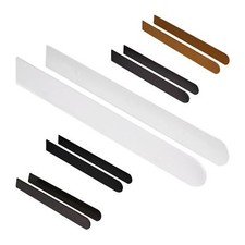 uPVC Capping End Cap Pair Long Cill Ends for 9mm Cap Plastic Board PVC Trim