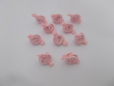 10 x Small Satin Rose Buds