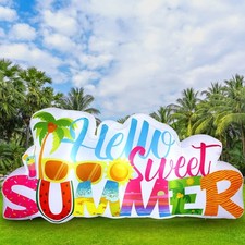 6.6 ft Hello Summer Inflatable